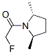 Pyrrolidine, 1-(fluoroacetyl)-2,5-dimethyl-, (2r-trans)- (9ci)Structure,136634-11-2Structure Pyrrolidine, 1-(fluoroacetyl)-2,5-dimethyl-, (2r-trans)- (9ci) Structure,136634-11-2Structure