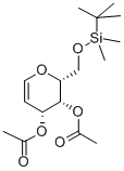 3,4-Di-O-acetyl-6-O-(tert-butyldimethylsilyl)-D-galactalStructure,136656-49-0Structure 3,4-Di-O-acetyl-6-O-(tert-butyldimethylsilyl)-D-galactal Structure,136656-49-0Structure