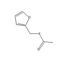 硫代乙酸糠酯結(jié)構(gòu)式_13678-68-7結(jié)構(gòu)式