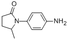 1-(4-Aminophenyl)-5-methylpyrrolidin-2-oneStructure,13691-28-6Structure 1-(4-Aminophenyl)-5-methylpyrrolidin-2-one Structure,13691-28-6Structure