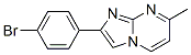 2-(4-Bromo-phenyl)-7-methyl-imidazo[1,2-a]pyrimidine Structure,13694-13-8Structure