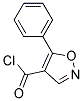 4-Isoxazolecarbonyl chloride, 5-phenyl-(9ci)Structure,136995-29-4Structure 4-Isoxazolecarbonyl chloride, 5-phenyl-(9ci) Structure,136995-29-4Structure