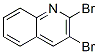 2,3-二溴喹啉結(jié)構(gòu)式_13721-00-1結(jié)構(gòu)式