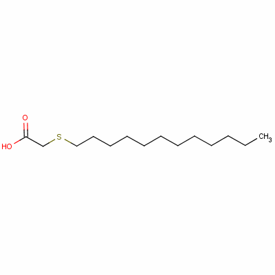 Acetic acid,2-(dodecylthio)-Structure,13753-71-4Structure Acetic acid,2-(dodecylthio)- Structure,13753-71-4Structure
