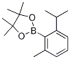 2-(2-Isopropyl-6-methylphenyl)-4,4,5,5-tetramethyl-1,3,2-dioxaborolaneStructure,1375301-93-1Structure 2-(2-Isopropyl-6-methylphenyl)-4,4,5,5-tetramethyl-1,3,2-dioxaborolane Structure,1375301-93-1Structure