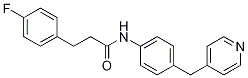 3-(4-氟苯基)-n-(4-(吡啶-4-甲基)苯基)丙酰胺結構式_1377961-80-2結構式