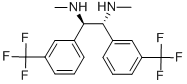 (1R,2r)-(+)-n,n′-二甲基-1,2-雙[3-(三氟甲基)苯基]乙烯二胺結構式_137944-39-9結構式