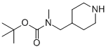 tert-butyl methyl(4-piperidinylmethyl)carbamateStructure,138022-04-5Structure tert-butyl methyl(4-piperidinylmethyl)carbamate Structure,138022-04-5Structure