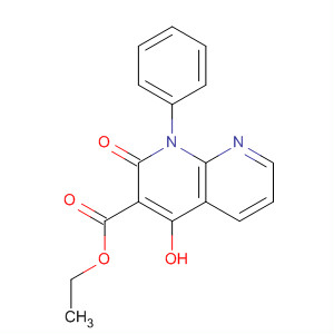 Ethyl 4-hydroxy-2-oxo-1-phenyl-1,2-dihydro-1,8-naphthyridine-3-carboxylateStructure,138305-20-1Structure Ethyl 4-hydroxy-2-oxo-1-phenyl-1,2-dihydro-1,8-naphthyridine-3-carboxylate Structure,138305-20-1Structure