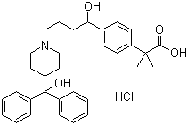 Fexofenadine HydrochlorideStructure,138452-21-8Structure Fexofenadine Hydrochloride Structure,138452-21-8Structure