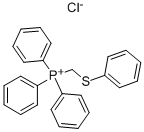(Phenylthio)methyltriphenylphosphonium chlorideStructure,13884-92-9Structure (Phenylthio)methyltriphenylphosphonium chloride Structure,13884-92-9Structure