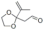 1,3-Dioxolane-2-acetaldehyde, 2-(1-methylethenyl)-Structure,139436-48-9Structure 1,3-Dioxolane-2-acetaldehyde, 2-(1-methylethenyl)- Structure,139436-48-9Structure