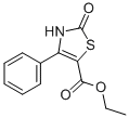 Ethyl 2,3-dihydro-2-oxo-4-phenylthiazole-5-carboxylate Structure,13950-67-9Structure