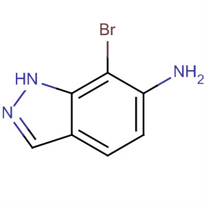 1H-indazol-6-amine, 7-bromo-Structure,139502-26-4Structure 1H-indazol-6-amine, 7-bromo- Structure,139502-26-4Structure