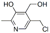 5-Chloromethyl-3-hydroxy-4-hydroxymethyl-2-methylpyridineStructure,13983-22-7Structure 5-Chloromethyl-3-hydroxy-4-hydroxymethyl-2-methylpyridine Structure,13983-22-7Structure