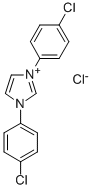 1,3-Bis(4-chlorophenyl)imidazolium chlorideStructure,141556-46-9Structure 1,3-Bis(4-chlorophenyl)imidazolium chloride Structure,141556-46-9Structure