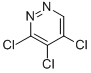 3,4,5-Trichloropyridazine Structure,14161-11-6Structure