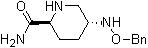 (2S,5r)-5-[(benzyloxy)amino]piperidine-2-carboxamide Structure,1416134-49-0Structure