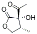 2(3H)-furanone, 3-acetyldihydro-3-hydroxy-4-methyl-, (3s,4r)-(9ci)Structure,141902-99-0Structure 2(3H)-furanone, 3-acetyldihydro-3-hydroxy-4-methyl-, (3s,4r)-(9ci) Structure,141902-99-0Structure
