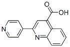 2-(4-Pyridinyl)-4-quinolinecarboxylic acidStructure,14228-23-0Structure 2-(4-Pyridinyl)-4-quinolinecarboxylic acid Structure,14228-23-0Structure