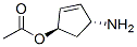 2-Cyclopenten-1-ol,4-amino-,acetate(ester),(1r-trans)-(9ci)Structure,142697-70-9Structure 2-Cyclopenten-1-ol,4-amino-,acetate(ester),(1r-trans)-(9ci) Structure,142697-70-9Structure