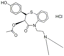 O-desmethyl diltiazem hydrochlorideStructure,142926-07-6Structure O-desmethyl diltiazem hydrochloride Structure,142926-07-6Structure