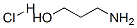 3-Amino-1-propanol hydrochloride Structure,14302-46-6Structure