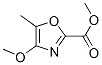 2-Oxazolecarboxylic acid, 4-methoxy-5-methyl-, methyl ester Structure,143033-58-3Structure