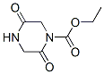 1-Piperazinecarboxylicacid,2,5-dioxo-,ethylester(9ci)Structure,143411-83-0Structure 1-Piperazinecarboxylicacid,2,5-dioxo-,ethylester(9ci) Structure,143411-83-0Structure