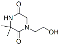 2,5-Piperazinedione,1-(2-hydroxyethyl)-3,3-dimethyl-(9ci)Structure,143411-86-3Structure 2,5-Piperazinedione,1-(2-hydroxyethyl)-3,3-dimethyl-(9ci) Structure,143411-86-3Structure