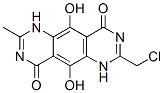 (9CI)-2-(氯甲基)-1,6-二氫-5,10-二羥基-7-甲基嘧啶并[4,5-g]喹唑啉-4,9-二酮結構式_143430-48-2結構式