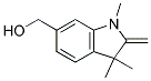 (1,3,3-Trimethyl-2-methylene-2,3-dihydro-1h-indol-6-yl)-methanolStructure,143445-60-7Structure (1,3,3-Trimethyl-2-methylene-2,3-dihydro-1h-indol-6-yl)-methanol Structure,143445-60-7Structure