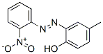 2-(2’-硝基苯偶氮)-4-甲基酚結構式_1435-71-8結構式