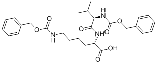 Z-d-val-lys(z)-oh Structure,1436-71-1Structure