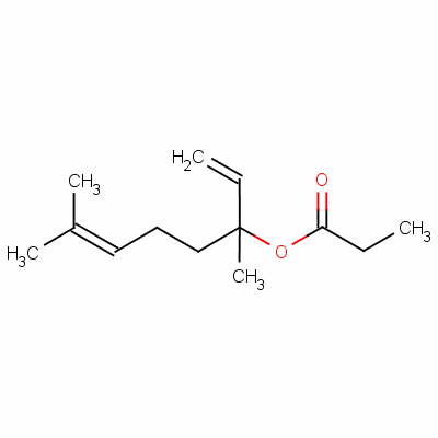 Linalyl propionate Structure,144-39-8Structure