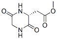 2-Piperazineaceticacid,3,6-dioxo-,methylester,(r)-(9ci) Structure,144239-67-8Structure