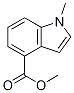 1-甲基-4-吲哚羧酸甲酯結(jié)構(gòu)式_1444-12-8結(jié)構(gòu)式
