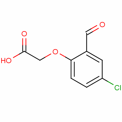 (4-Chloro-2-formylphenoxy)acetic acidStructure,14440-47-2Structure (4-Chloro-2-formylphenoxy)acetic acid Structure,14440-47-2Structure
