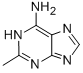 1H-Purin-6-amine, 2-methyl-Structure,1445-08-5Structure 1H-Purin-6-amine, 2-methyl- Structure,1445-08-5Structure