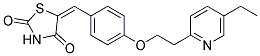 5-[[4-[2-(5-乙基-2-吡啶基)-乙氧基]苯基]亞甲基]-2,4-噻唑烷二酮結(jié)構(gòu)式_144809-28-9結(jié)構(gòu)式