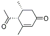 2-Cyclohexen-1-one, 4-acetyl-3,5-dimethyl-, cis-(9ci)Structure,144890-09-5Structure 2-Cyclohexen-1-one, 4-acetyl-3,5-dimethyl-, cis-(9ci) Structure,144890-09-5Structure
