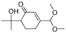 2-Cyclohexen-1-one, 3-(dimethoxymethyl)-6-(1-hydroxy-1-methylethyl)-Structure,144918-16-1Structure 2-Cyclohexen-1-one, 3-(dimethoxymethyl)-6-(1-hydroxy-1-methylethyl)- Structure,144918-16-1Structure