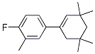 1-(4-氟-3-甲基苯基)-3,3,5,5-四甲基環(huán)己烯結(jié)構(gòu)式_144977-47-9結(jié)構(gòu)式