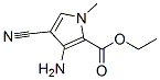 1H-pyrrole-2-carboxylicacid,3-amino-4-cyano-1-methyl-,ethylester(9ci)Structure,145162-36-3Structure 1H-pyrrole-2-carboxylicacid,3-amino-4-cyano-1-methyl-,ethylester(9ci) Structure,145162-36-3Structure