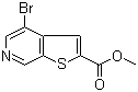 4-Bromothieno[2,3-c]pyridine-2-carboxylic acid methyl ester Structure,145325-40-2Structure