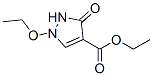 1H-pyrazole-4-carboxylicacid,1-ethoxy-2,3-dihydro-3-oxo-,ethylester(9ci)Structure,145325-80-0Structure 1H-pyrazole-4-carboxylicacid,1-ethoxy-2,3-dihydro-3-oxo-,ethylester(9ci) Structure,145325-80-0Structure