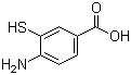 4-Amino-3-mercaptobenzoic acid hydrochlorideStructure,14543-45-4Structure 4-Amino-3-mercaptobenzoic acid hydrochloride Structure,14543-45-4Structure