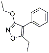 Isoxazole, 3-ethoxy-5-ethyl-4-phenyl-(9ci)Structure,146197-27-5Structure Isoxazole, 3-ethoxy-5-ethyl-4-phenyl-(9ci) Structure,146197-27-5Structure