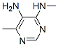 Pyrimidine, 5-amino-4-methyl-6-(methylamino)- (8ci)Structure,14675-45-7Structure Pyrimidine, 5-amino-4-methyl-6-(methylamino)- (8ci) Structure,14675-45-7Structure