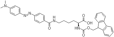 Fmoc-Lys(DABCYL)-OH結(jié)構(gòu)式_146998-27-8結(jié)構(gòu)式